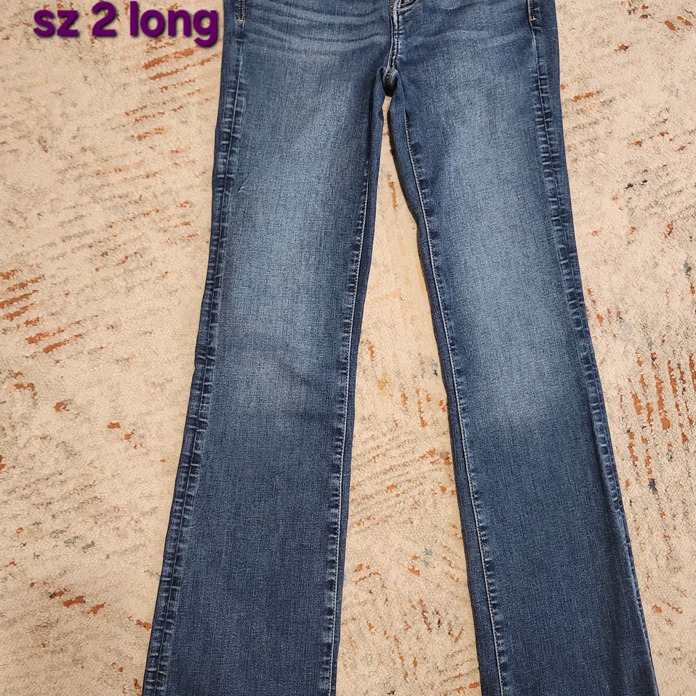 American Eagle Outfitters Dark Blue Flare Jeans